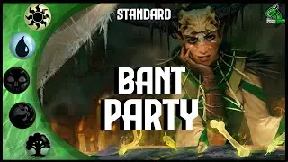 🔵⚪🟢 BANT PARTY HUMANS Midrange Standard Deck MID | MTG Arena | Magic Arena | MTGA