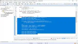 GUI Swing Java demo
