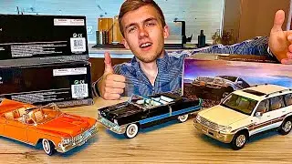РАСПАКОВКА МОДЕЛЕЙ из КИТАЯ! TOYOTA LC100, Packard, Buick.