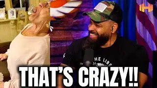 Grandma Gets Freaky With Whipcream And Shot Glass