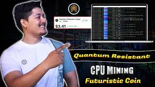 CPU Mining 🔥 - Mining QRL Coin Using A CPU 2026 💻 - Quantum Resistant Futuristic Coin 🚀