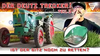 STAHLWERK - Reparatur der Sitzschale am Deutz Trecker -  Schweißen mit MIG 200 ST Digital