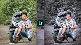 Lightroom Black and blue tone photo editing // By #kujureditz #photo_editing #Lr_photo_editing