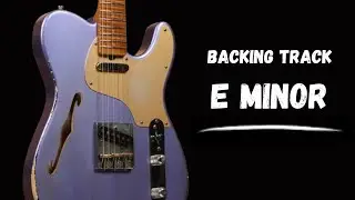 80's Classic Ballad Guitar Backing Track Jam in E Minor | 125 bpm
