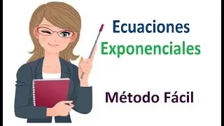 SOLUCIÓN DE ECUACIONES EXPONENCIALES   Ejercicios Resueltos