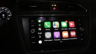Apple Carplay in the new VW Tiguan