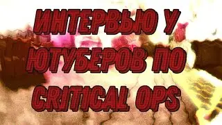 Интервью у ютуберов по Critical Ops