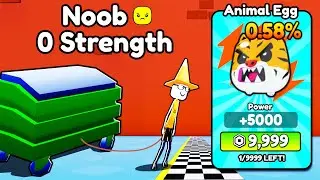 I Went From Noob to PRO with BEST PETS In Roblox Strongman Ultra