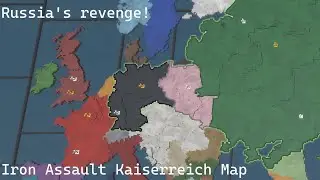 Returning Russia's glory in my Iron Assault Kaiserreich map!