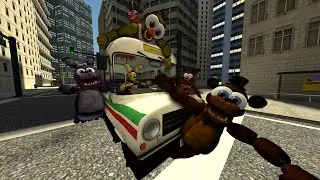 (FNAF/SFM) fnaf bus
