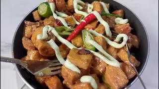 Tofu sisig, ganito pala dapat Ang pag luto