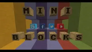 Обзор карты Minecraft:Мини блоки !