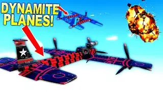 Dogfighting with Planes Made of DYNAMITE! [Trailmakers]