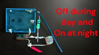 How to make street light on/off circuit | LDR sensor LDR science project #electric_yp electric yp