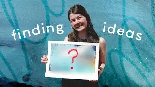 Painting your experiences of landscape | Abstract art vlog | Finding your flow