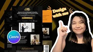 Canva Tutorial : Webinar funnel for Money Mindset Coach  coach