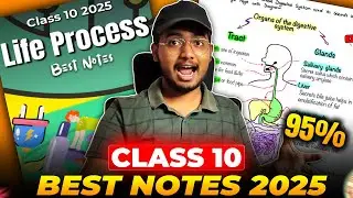 Life process Full Chapter Handwritten notes | Shobhit nirwan notes |CBSE class 10th Boards 2025