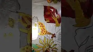L'art du professeur Noura Jebari /فن المعلمة نورة الجباري/#artist #horse #تيك_توك #diy