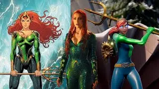 Adding MERA from AQUAMAN in FORTNITE! Custom skin! Viewer request!