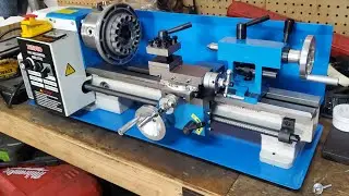 I Bought A Mini Metal Lathe. First impressions and time lapse.