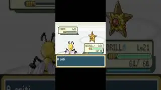 Pokemon Fire Red - Beedrill and Focus Energy helps solo sweep Gym Leader Misty | 