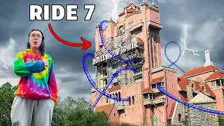 Riding EVERY Ride at Hollywood Studios!