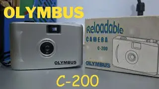REVIEW + TUTORIAL HOW TO USE ANALOG/FILM CAMERA | OLYMBUS C-200 | Point & Shoot TOYCAM