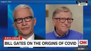 Pt 2 CNN Bill Gates Interview on Jeffrey Epstein & COVID Vaccine Conspiracy Theories