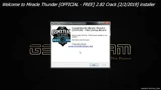 Miracle Thunder 2 82 Crack latest crack