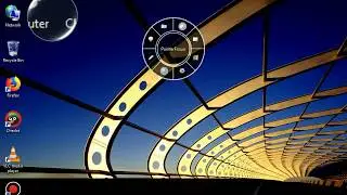 How to place a yellow circle on the mouse
