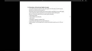 Part 3f - Functional Safety Concept Derivation | Functional Safety - ISO26262 |