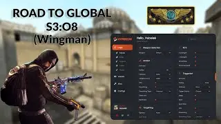 Road To Global S3 O8 | Legit Cheating CS:GO | ft. hyperion.vip