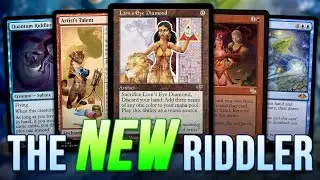 NEW TWIST on Riddler Storm! Burning Wish in Legacy Artist’s Talent Combo | Magic: The Gathering MTG