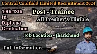 Central Coldfield Limited Recruitment 2024 || apprenticeship training || all students eligible.