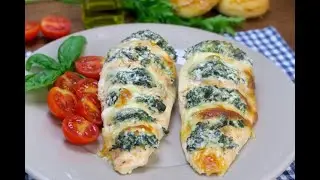 Spinach and ricotta Hasselback chicken: a unique and tasty recipe!