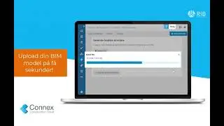 RIB Connex - Upload din BIM model