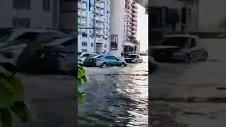 Dubai Heavy Rain, Al Furjan, DubaiWeather
