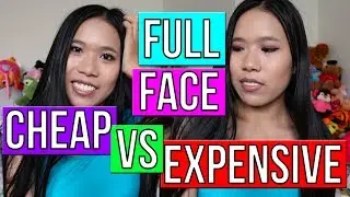 FULL FACE FIRST IMPRESSIONS! DRUGSTORE VS HIGH END! FULL FACE FIRST IMPRESSIONS! CHEAP VS EXPENSIVE!