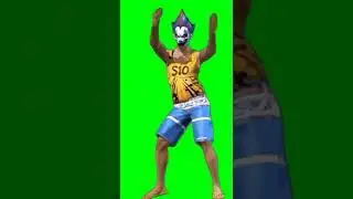 Come and Dance new top up Emote Freefire | Green screen Video effect | memes green screen