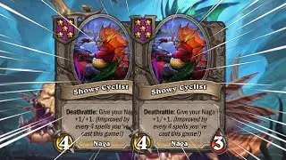 DEATHRATTLE NAGAS DESTROY THE LOBBY?! | Hearthstone Battlegrounds