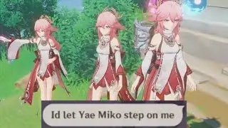 Trolling Yae Miko Simps in Co-Op | Genshin Impact