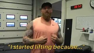 Why The Mountain started Training