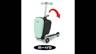 How to Unfold and Fold Down Micro Scooter Luggage Junior