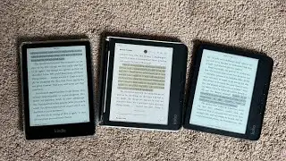 Kobo Libra Color vs Libra 2 vs Paperwhite: Side by Side