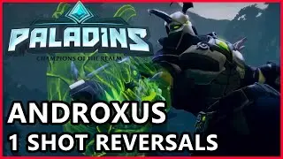 Paladins Androxus Gameplay - 1 Shot Reverals Androxus Guide - Paladins Gameplay Capture and Payload