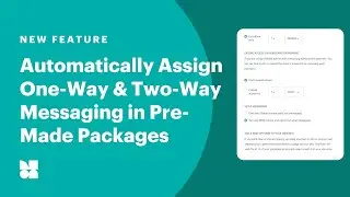 Automatically Assign One-Way & Two-Way Messaging in Pre-Made Packages | Personal Trainer Software