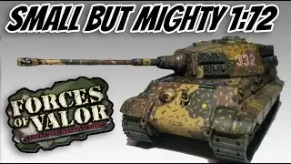 Forces of Valour 1:72 King Tiger Full build and Review