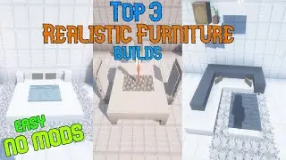 Minecraft Best Furniture Builds. Things To Build In Minecraft