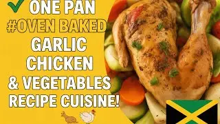 #Oven Baked Vegetable Garlic Chicken Recipe Cuisine!//Video linkhttps://youtu.be/LenO2li-WJs
