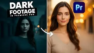How To LIGHTEN Dark FOOTAGE In Premiere Pro